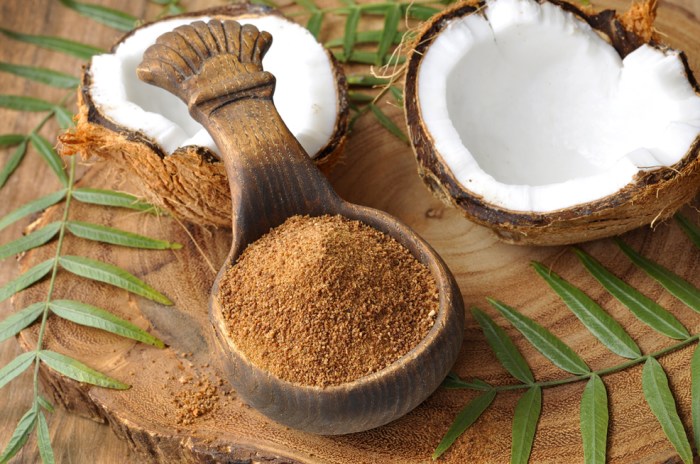 Inulin content in coconut sugar 